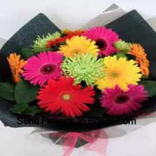 Bunch Of Mixed Colored Daisies